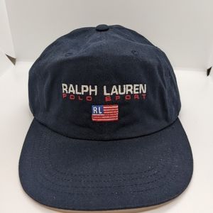 Vintage Men's New Never Worn OS Ralph Lauren Polo Sport Hat